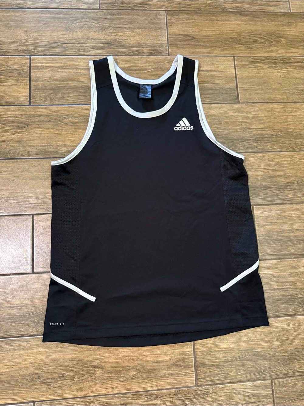 Adidas 3 Stripe Basketball Practice Jersey Men’s Large Climalite